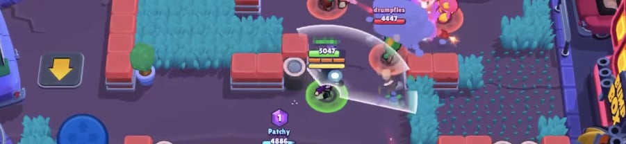 bibi aiming in brawl stars