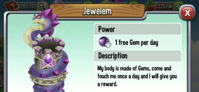 jewelems tower dragon city