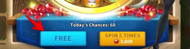 wheel of fortune first free spin