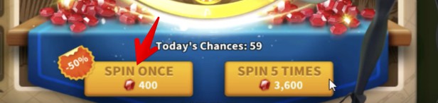wheel of fortune second discount spin