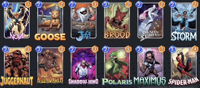 This Pool 3 Deck took me to Infinite against Shuri/Thanos! : r/MarvelSnap